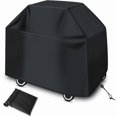 thumbnail image 1 of Grill Cover, Waterproof Plancha Cover, UV Protection, Windproof, Dustproof (147x61x117cm Black), 1 of 5