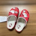 thumbnail image 3 of Miniso Sanrio Hello Kitty Sanrio Sandalias con agujeros Zapatillas Kt Sandalias de gato Kawaii Eva Anime Zapatos de playa para el hogar Zapatillas de verano Regalo para niños, 3 of 6