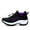 Black, variant on Tvtaop Womens Slip On Sneakers Breathable Walking Shoes Knitted Comfort Wedge Platform Loafers Fashion Sock Shoes