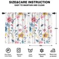 thumbnail image 2 of Blackout Kids Curtains,Pioneer Flower Floral Print Pattern Childrens Insulated Curtains Set Of 2,Bedroom Essentials,Toddler Room Decor 42"x54", 2 of 5