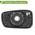thumbnail image 4 of Reemplazo de cristal de espejo No.8760738100 de Unique Bargains para Hyundai Sonata 1999-2005 Lado Izquierdo 1 Pc Convexo Calentado, 4 of 6