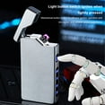 thumbnail image 6 of Sensitive Lighter High-color Engraving Electronic Charge Windproof Lighter, Electronics Gadgets, 6 of 7