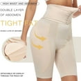 thumbnail image 4 of BiZtdJrK Womens Plus Size Shapewear Underwear High Waist Trainer Corset Tummy Control Shaper Shorts Padded Butt Lifter Shaping Shorts Beige XL, 4 of 9