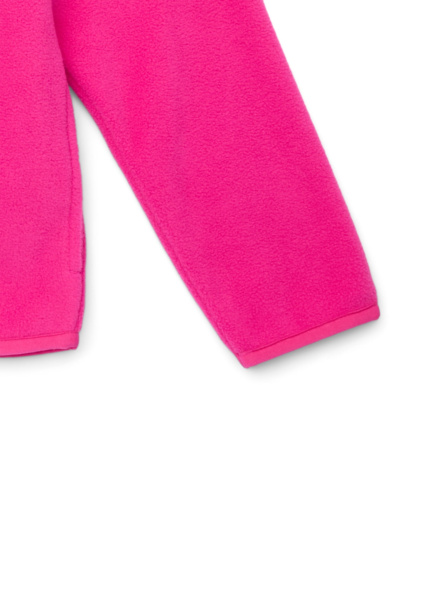 Wonder Nation Little and Big Girls Microfleece Zip Jacket, Lightweight, Sizes 4-18