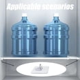 thumbnail image 5 of Soportes adhesivos para repisas Wvapzwr, 20 piezas, PVC transparente, 5 of 5