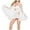 White, variant on GDREDA Lingerie for Women Sexy Women Kimono Robe Floral Lace Lingerie Sheer Mesh Nightgown Black,S