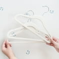 thumbnail image 5 of 3 Sprouts Baby Velvet, Non-Slip Clothes Hangers - Pack of 30 - Beige, 5 of 5