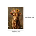 thumbnail image 3 of Honmine Small Size Blanket Print, Soft Warm Nap Blanket, Suitable for Sofa Bed Camping Festival 39x27.6 Inch Flannel, 3 of 5
