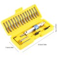 thumbnail image 3 of 20 PCS Forets Multi-Visseuse Ensemble Kit Version Mise à Jour Outil de Tournevis Tête de Perceuse, 3 of 7