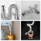 thumbnail image 2 of Tubo de escape flexible de acero inoxidable para chimenea, estufa metálica, tubo de escape para estufa de calefacción, 2 of 8