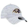 thumbnail image 3 of Men's New Era  White Baltimore Ravens Gameday Graded 39THIRTY Flex Hat, 3 of 6