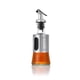 thumbnail image 1 of Botella de aceite Botellas de condimentos Contenedor Dispensador de suministros de cocina de acero inoxidable Herramienta de almacenamiento antideslizante Salsa para vinagre de soja Escala de 200ML Inevent HA009719-04B, 1 of 7