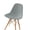 Light Grey, variant on Yihuala Milk Silk Shell Chair Covers Stretch Color Seat Covers Washable Dining Chairs Slipcover for Living Room