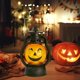 thumbnail image 3 of Linterna de de calabaza de Halloween Lámpara de aceite pequeña para niños Decoraciones de Halloween Suministros para fiestas C Macarena Linterna de calabaza, 3 of 6
