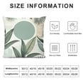 thumbnail image 5 of COMIO Summer Tropical Throw Pillow Cover Palm Green Leaves Pillow Covers Modern Home Art Decor Tropical Banana Outdoors Decorative Pillowcase for Sofa Bed Couch, 5 of 5
