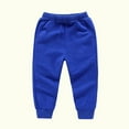 thumbnail image 3 of Jalioing Kids Sweatpants Casual Solid Color Elastic Waist Jogger Pants Toddler Boys Girls Athleitc Pants with Pocket 1-10 Years, 3 of 4