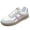 Purple, variant on Women's Color Block Retro Sneakers Wide Toe Platform Casual Shoes Soft Non Slip Lace Up Walking Trainers for Daily Wear School Street Outdoor