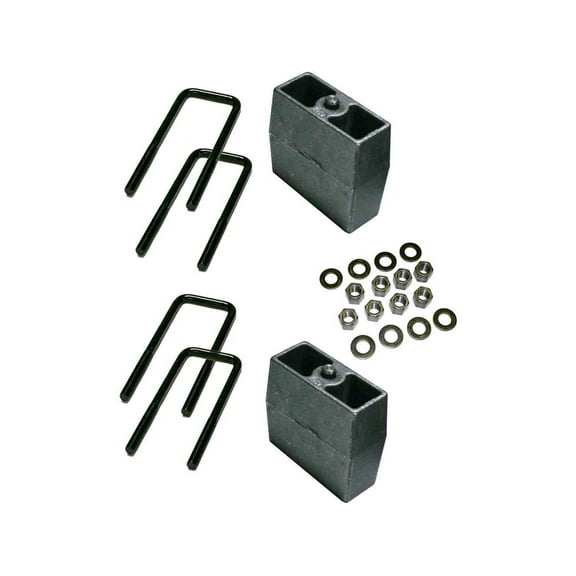 Superlift | 4059 | 5" Block Kit with Rear Lift Blocks, U-Bolts, & Hardware | Fits 1969-2001 Dodge 1/2 Ton Pickups 4WD