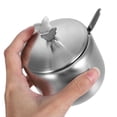 thumbnail image 3 of 1 Set Of Sugar Container with Spoon Stainless Steel Sugar Jar Set Sugar Container with Lid Kitchen Condiment Bowl Sugar Jar with Lid and Spoon Stainless Steel Seasoning Jar, 3 of 7