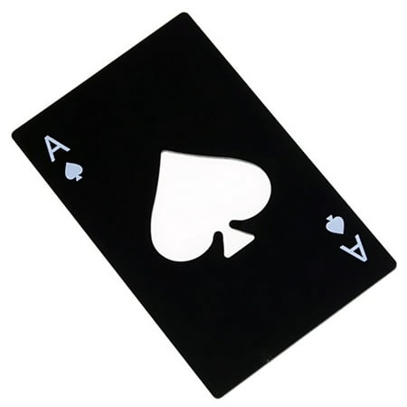 

Creative Portable Poker Beer Opener Stainless Bottle Steel Opener Bottle Opener Cap