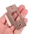 thumbnail image 4 of 4pcs T-strike Plates Door Strike Plates Deadbolt Strike Plate Thickened Door Backplates, 4 of 6