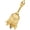 Gold 1, variant on Brass Hand Bell, Vintage Call Bell Loud Service Ringing Bell Lotus Dinner Call Bell, Handheld Call Bells for Wedding Dinner Meditation (Bronze)