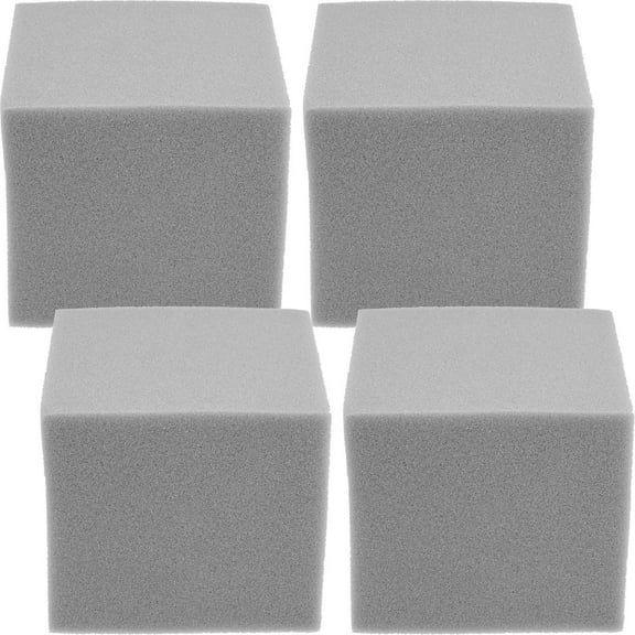 Milisten  4 Pcs Soundproof Dampening Noise Reduction Foam Blocks Grey