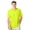 Yellow, variant on BlueGeneration Men'S High Visibility Pique Polo Solid - Orange Large Solid