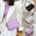 thumbnail image 4 of Women Trend Female Vintage Shoulder Tote Bag Handbags Crossbody Bags Acrylic Chain PURPLE S, 4 of 8