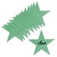 thumbnail image 5 of Estrella de cinco puntas de papel brillante cortada a mano, papel para decoración de tablón de anuncios de aula, escritura a mano, grafiti, pintura, estrella de cinco puntas con destellos, 5 of 6