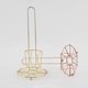thumbnail image 3 of European Style Iron Kitchen Paper Towel Stand Household Metal Paper Roll Countertop Holder (Rose Golden), 3 of 3