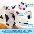 thumbnail image 4 of Joyfy 6Pcs Kids Hand Puppet Set with Working Mouth, Toddler Plush Toy Includes Pig, Sheep, Dairy Cow, Dog, Goat, and Horse for Show Theater,Christmas Birthday Gifts, Halloween Special Gifts, 4 of 6