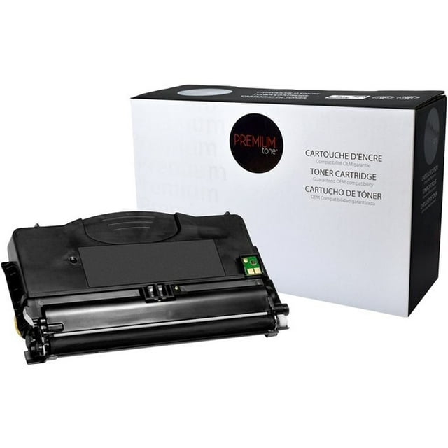 Premium Tone Toner Cartridge - Alternative for Lexmark 12015SA - Black