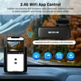 thumbnail image 4 of NEXPOW 2K Wifi Front Dash Cam with Voice Control,Dash Camera for Car with App,24H Parking Mode,G-Sensor,Loop Recording,IR Night Vision, 4 of 8