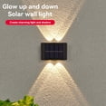 thumbnail image 3 of Luz de jardín con energía Solar ABS, reemplazo montado en la pared, 4 cuentas decorativas para Parque, Patio, atmósfera, lámpara, herramienta Iluminación y accesorios Iluminación blanca Bewildely HA073270-01, 3 of 6