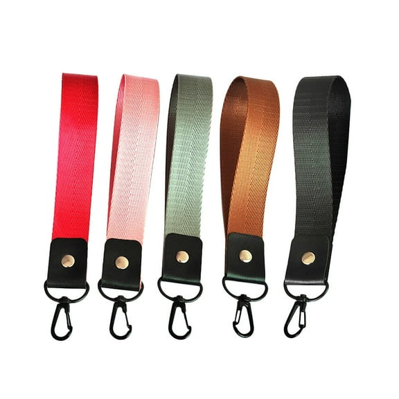 Kitandove Wrist Phone Strap Polyester 5Pcs 7.5x1Inch