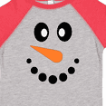 thumbnail image 4 of Inktastic Cute Smiling Snowman Face with Carrot Nose Boys or Girls Toddler T-Shirt, 4 of 5