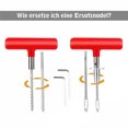 thumbnail image 2 of Juego De Herramientas De Reparación De Neumáticos De Coche, 100 Uds., Kit De Reparación De Averías De Neumáticos Para Motocicletas, Tractores, Coches, Camiones Advancent VI006092-00, 2 of 5