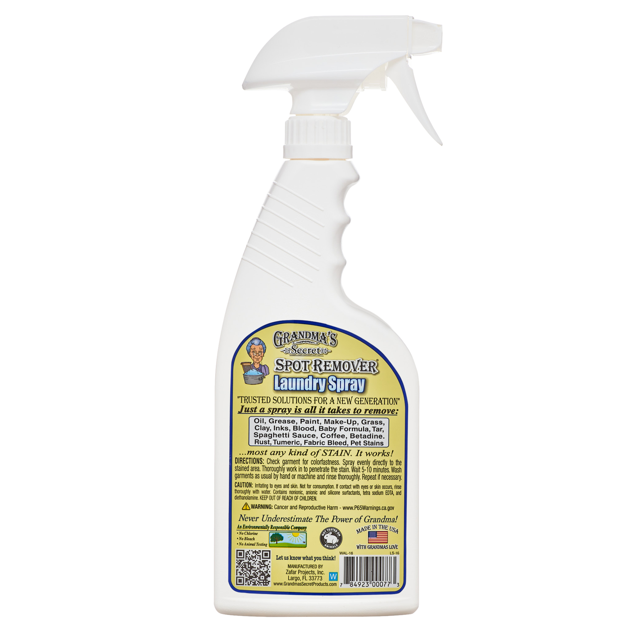 Grandma's Secret Spot Remover Laundry Spray, 16 oz (3-Pack) photo 8