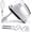 Off white, variant on Electric Hand mixer - 7 Adjustable Speed 180W Handheld Mixer Electric Whisk with 5 Stainless Steel Accessories, Turbo Boost/Self-Control Speed + Eject Button Beater for Cakes Eggs