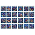 thumbnail image 2 of 24 Pcs Tiles Decals Blue Flowers Tile Wall Stickers 6x6inch Self Adhesive Waterproof Removable Peel and Stick for Kitchen Bathroom Art Decor, 2 of 11
