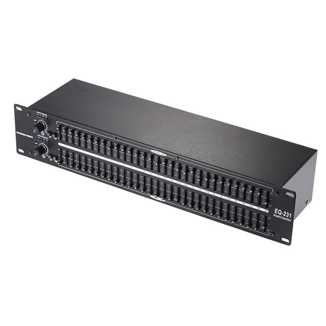 EQ-231 Dual Channel 31-Band Equalizer 2U Rack Mount