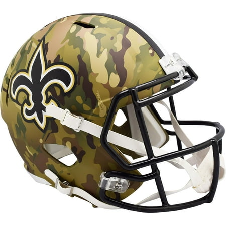Fanatics Authentic - Riddell New Orleans Saints Camo Alternate Revolution Speed Replica Football ...