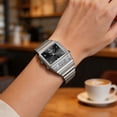 thumbnail image 2 of Vintage Digital Watch for Women, Fashion Multi-Color Electronic Wristwatch with Clear Display, Alarm & Stopwatch, Slim Stylish Design for Casual Wear, Ideal Gift for Friends and Family F, 2 of 8