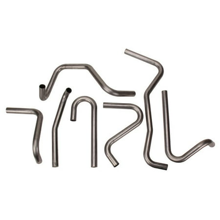 Mandrel Bent Mild Steel Tubing - Assorted Mild Steel Header Tubing Pipe Mandrel Bends, 1-1/2 Inch
