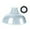 Gray, variant on Serenable Glass Lamp Shade Light Cover Diameter 9.57inch Resistant to High Temperature Lighting Accessories Home Decoration for E27/E26 Transparent