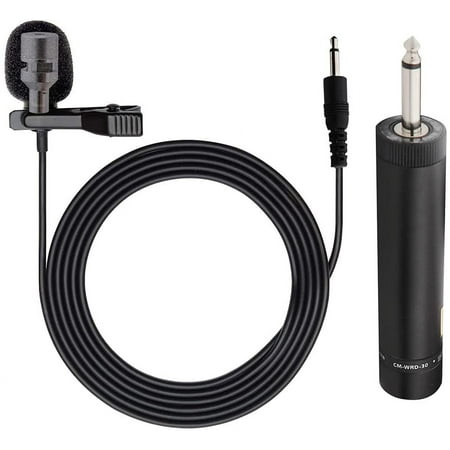 Premium Lavalier Microphone Lapel Clip-on Mini Wired Mic with Omnidirectional Condenser Mic for Podcasting, Recording, Vlogging, Android, Smartphone, DSLR, Camera, Computer, Laptop 5 Core MIC WRD 30