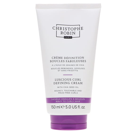 Christophe Robin Luscious Curl Crema con aceite de linaza 5 oz Christophe Robin Christophe Robin Luscious Curl Crema con aceite de linaza 5 oz