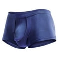 thumbnail image 6 of Firefox Mens Micro Modal Dual Pouch Trunks Support Ball Bulge Enhancing Underwear-Royal Blue-L,Separatec Mens Underwear,Mens Underwear with Pouch,Men'S Boxer Briefs, 6 of 6