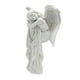 thumbnail image 4 of Figura de ángel de resina tallada a mano para decoración de marco de puerta de ángel para patio, césped y hogar. ángel izquierdo, 4 of 9